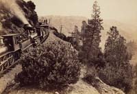 1112 - Rounding Cape Horn, Central Pacifc Railroad, Placer County