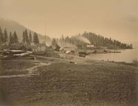 1017 - Pray's Mill and Glenbrook Wharf, Lake Tahoe, Douglas County, Nevada
