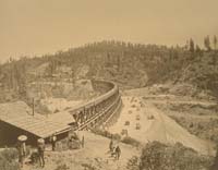 1115 - The Secret Town Trestle, Central Pacifc Railroad, Placer County