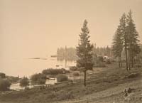 #1002 - Lake Tahoe from Tahoe City, Placer County