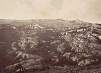 #1262 - View from Mount Lola, Nevada County, Looking toward Round Top, Alpine County