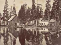 #1250 - Independence Lake House, Foot of the Trail to Mount Lola, Nevada County