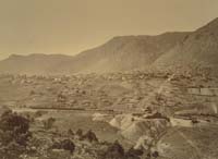 1101 - Panorama of Virginia City, View from the Combination Shaft, Storey County, Nevada (A)