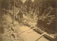 1423 - Malakoff Diggings, Mouth of Tunnel, near North Bloomfield, Nevada County