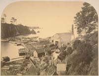 204 - East End of the Noyo River Mill, Mendocino County