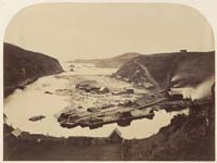 154 - Albion Lumber Mill and Bay from above the Ferry, Mendocino County