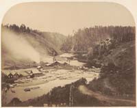 153 - The Albion River and Lumber Mill, Mendocino County