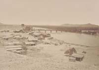 #1344 - Railroad Bridge over the Colorado River at Yuma, Southern Pacific Railroad, Yuma County, Arizona Territory