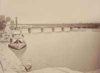 #1343 - Railroad Bridge over the Colorado River, at Yuma, Yuma County, Arizona Territory