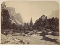 18 - Up Yosemite Valley from the Foot of El Capitan