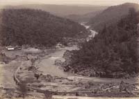 Unnumbered View - Golden Gate and Golden Feather Mining Claims, Feather River, Butte County