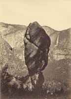 844 - Agassiz Rock and the Yosemite Falls from Union Point