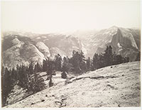 94 - The Domes from Sentinel Dome, Yosemite