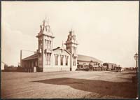 #1150 - Los Angeles and Independence Railroad Depot, Fifth and Alameda Streets, Los Angeles County