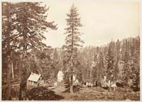 #1104 - Soda Springs House, near Donner Summit, Central Pacific Railroad, Placer County