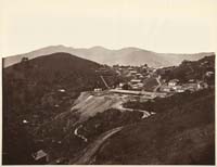 131 - The First View of the Mine, looking South, New Almaden