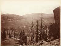1118 - Summit Valley and Donner Peak, Central Pacific Railroad, Placer and Nevada Counties