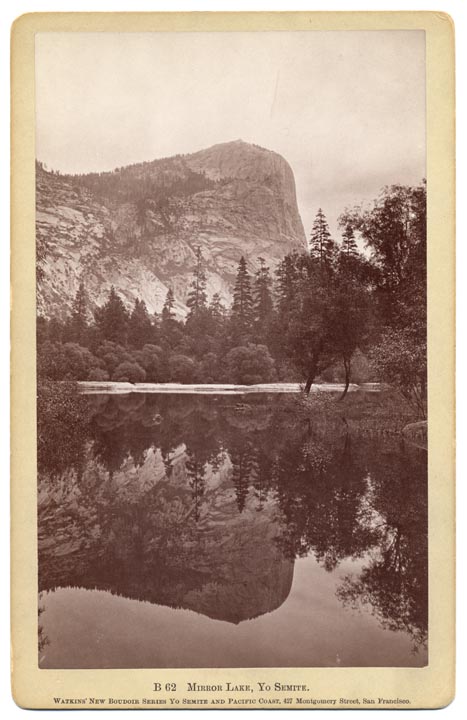 Watkins #B 62 - Mirror Lake, Yo Semite.