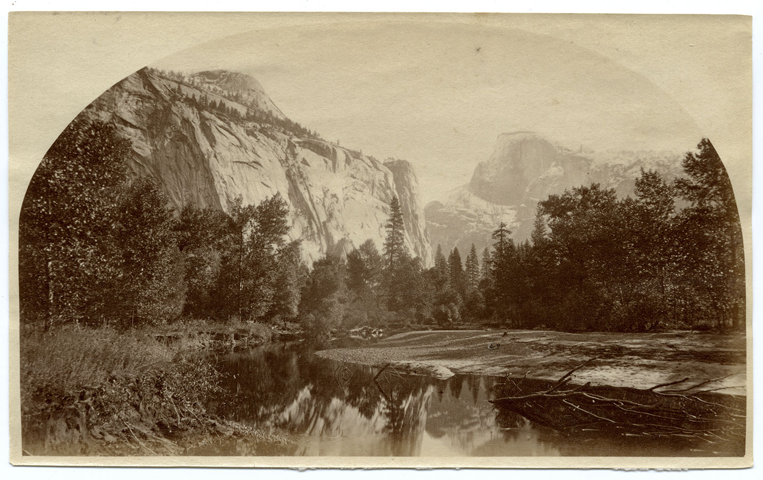 Watkins Unnumbered View - The Domes, Yosemite Valley