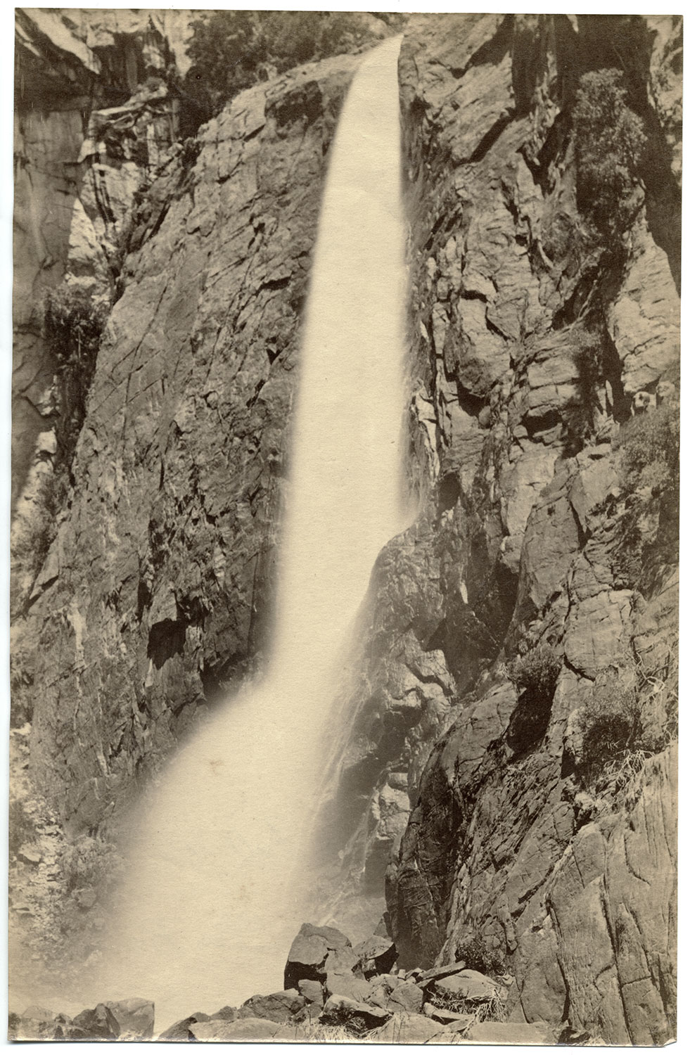 Watkins #B-22 - Lower Yosemite Fall 418 ft.