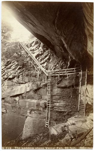 #B 719 - The Ladders above Vernal Fall, 80 feet.