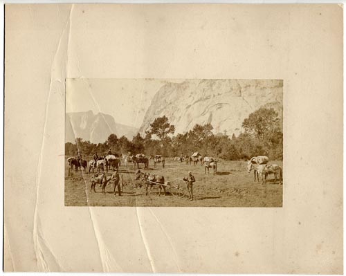 Unnumbered View - Lieut. Wheeler's Expedition, Yo Semite Valley