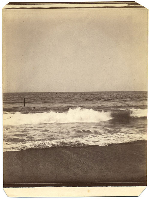 Unnumbered View - Bathing in the Surf at Santa Monica, Cal.