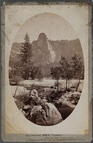 Unnumbered View - The Sentinel, 3270 ft. Yosemite.