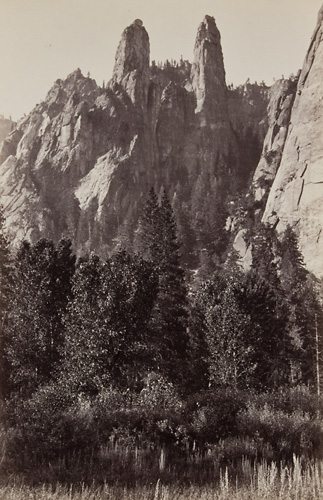 Unnumbered View - Cathedral Spires 2200 feet high