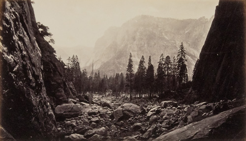 Unnumbered View - California.  Valley of Yosemite