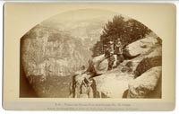 B 47 - Vernal and Nevada Fall from Glacier Pt., Yo Semite.