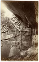 B 719 - The Ladders above Vernal Fall, 80 feet.