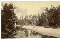 Unnumbered - Washington Column and Half Dome, Yosemite.