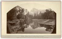 B 3082 - Mirror View of the Half Dome, Yo Semite.