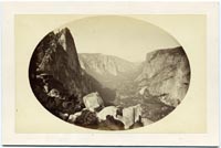 Unnumbered - View down Yosemite Valley from Union Point