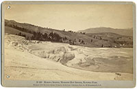 Minerva Springs, Mammoth Hot Springs, National Park.