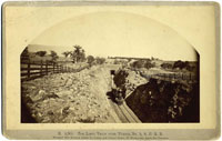 B 4,301. - The Loop; Train Over Tunnel No. 9, S. P. R. R.