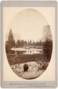 Unnumbered - Down the Valley from the Ferry Bend, Yosemite.