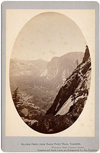 Unnumbered - Glacier Point, from Eagle Point Trail, Yosemite.