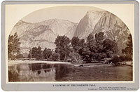 Unnumbered - A Glimpse of the Yosemite Fall.
