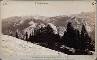 B 34 - Mt. Hoffman from the Sentinel Dome.   Yo Semite.