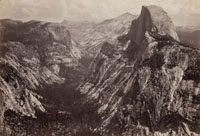 Unnumbered - Half Dome 5000 feet from Glacier Point