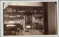 Unnumbered - Photograph of interior of Carleton E. Watkins studio, San Francisco.