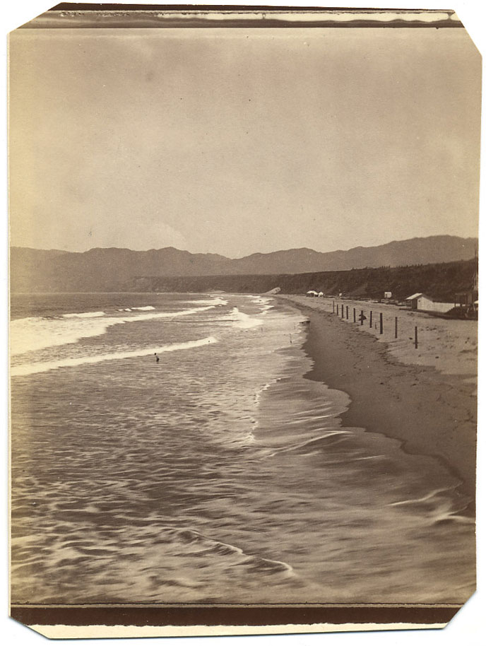 Watkins Unnumbered View - Beach at Santa Monica, Cal.