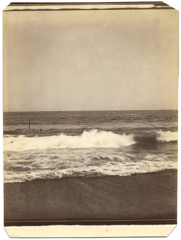 Watkins Unnumbered View - Bathing in the Surf at Santa Monica, Cal.