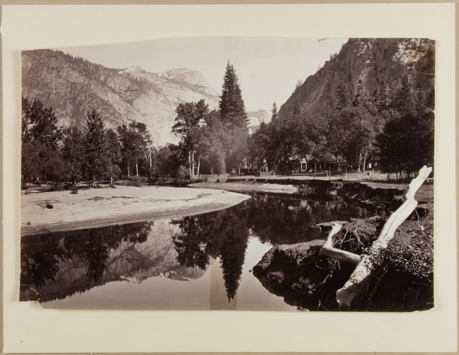 Watkins #No.=A=7 - The North Dome, 3720 ft. from Camp Grove, Yosemite Valley, Mariposa Co., Cal.