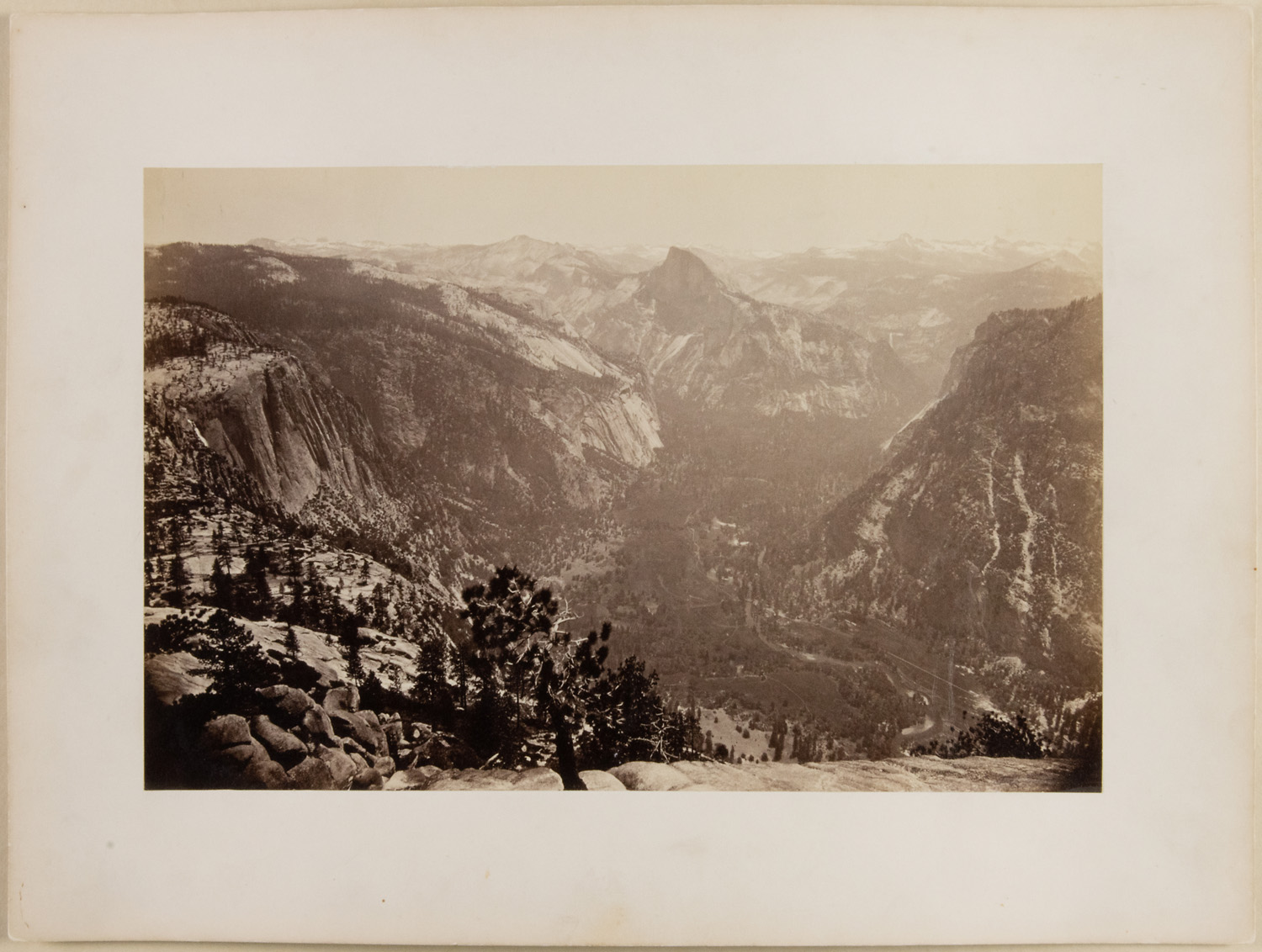 Watkins Unnumbered View - View from Eagle Point Yosemite Valley