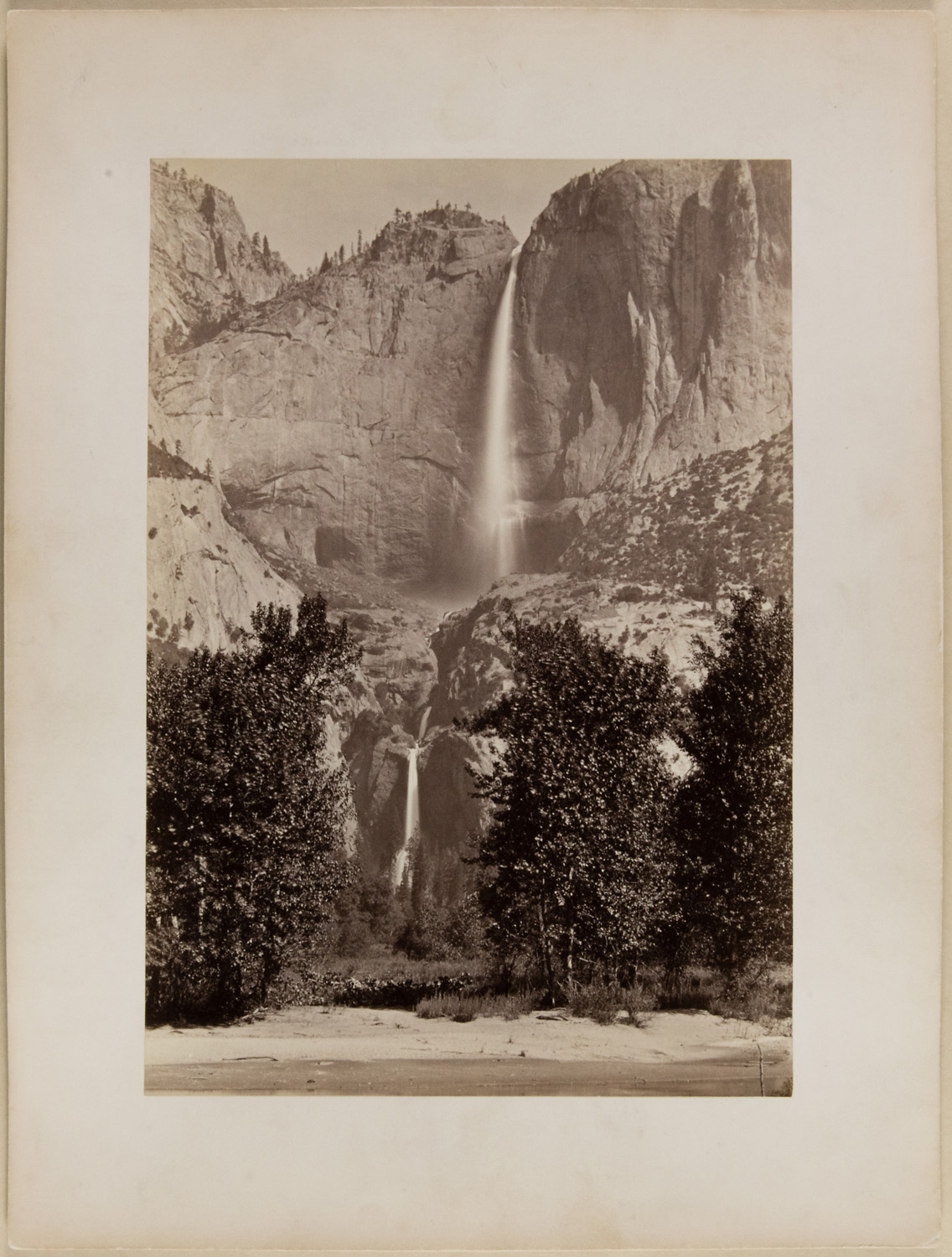 Watkins Unnumbered View - Yosemite Falls 2634 ft from the Cosmopolitan Walk