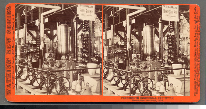 Unnumbered View - Fourteenth Industrial Exhibition, Mechanics' Institute, 1879