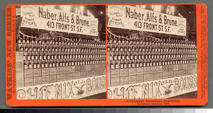 Watkins Unnumbered View - Fourteenth Industrial Exhibition, Mechanics' Institute, 1879